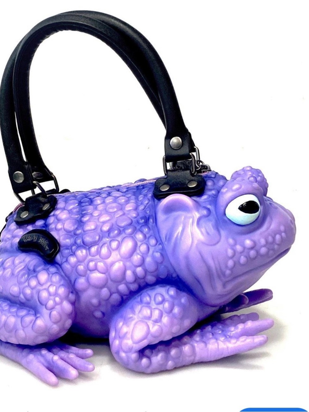 Pink Pastel Multi Official Windy Willow Unique Frog Crossbody Handbag